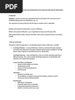 Filtration 28 Written Report 29