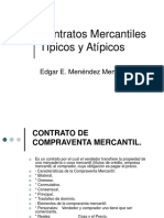 Contratos Mercantiles Típicos y Atípicos