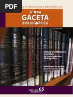 Nueva Gaceta Bibliográfica UNAM