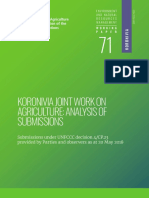 Koronivia Joint Work On Agriculture