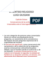 EL SENTIDO RELIGIOSO. Cap. 8 Consecuencias de Las Actitudes Irrazonables