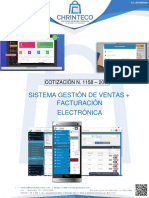 Cotización 1158-2019 Facturación Electrónica