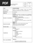 Auxiliar Contable Foro