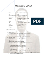 Curriculum Vitae: Personal Identification