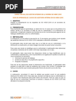 Guía de Aprendizaje - Casos de Auditoria ISO 45001