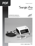 Operation Manual: Surgic Pro