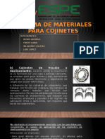 Materiales para La Elaboración de Cojinetes