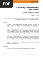 Discipleship Transforming The World: Wedad A. Tawfik