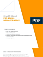 SMART Goals For Social Media Strategy PDF