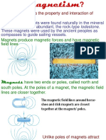 Magnetism: Is The Property and Interaction of Magnets