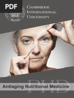 Antiaging Nutritional Medicine - PHD