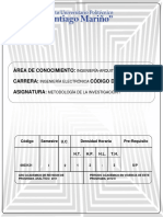 Metodologia de La Investigación I