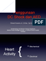 Penggunaan DC Shock Dan AED: Edward Kusuma, DR., M.Kes., SP - An., KIC