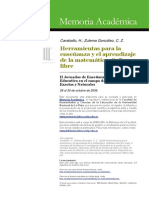 Caraballo - González - Herramientas para La Enseñanza y El Aprendizaje de La Matemática Software Libre