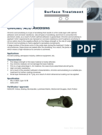 Hromic Cid Nodising: Applications Characteristics