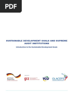 Sustainable Development Goals and Supreme Audit Institutions