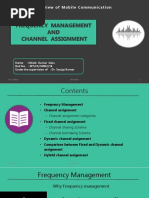 Frequency Management and Channel Assignment