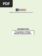 FILOSOFIA Y ETICA Manual Autoformativo PDF