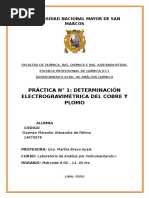 Informe 1 - Electrogravimetria - A. Instru I A