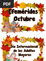 Efemérides Octubre