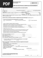 Formato de Licencia de Funcionamiento