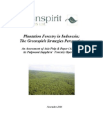 Plantation Forestry in Indonesia: The Greenspirit Strategies Perspective