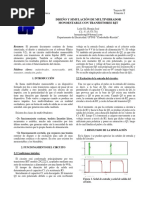 Diseño y Simulación de Un Multivibrador Monoestable Con Transistores BJT