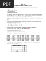 Tarea No 1 Fecha de Entrega: 03 de Octubre de 2019: (20 Ptos.)