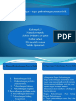 Dimensi Dan Tugas - Tugas Perkembangan Peserta Didik