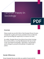 Feminist Theory in Sociology