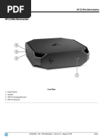 Quickspecs: HP Z2 Mini Workstation