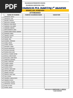 Attendance For Card Day