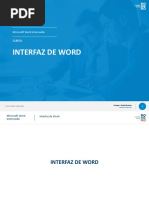 Interfaz de Word PDF