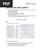 Carta Gantt y Presupuesto Somos Comunidad