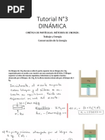 Ejercicio de Dinámica: Trabajo y Energía