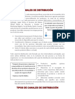 Canales de Distribución - Investigación