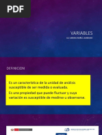 Variables