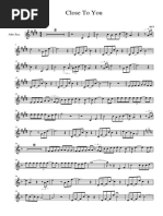 CLose To You Alto Sax PDF