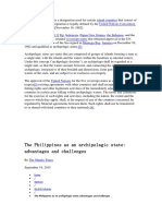 The Philippines As An Archipelagic State: Advantages and Challenges