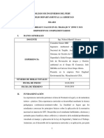 Silabo Del Curso Ley de Seguridad y Salud en El Trabajo #29783 y Sus Dispositivos Complementarios PDF