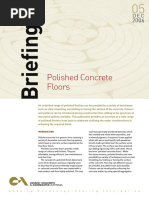 Briefing 05 Polished ConcreteFloors PDF