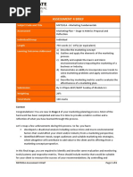 MKT101A Assessment 4 Brief