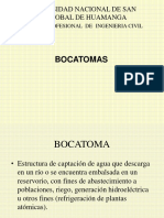 Diseño de Bocatomas