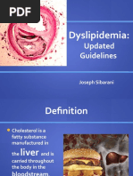 Dyslipidemia:: Updated Guidelines