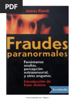 Fraudes Paranormales - James Randi