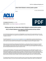 ACLU Release