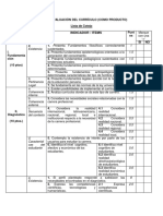 Instrumento para Evaluar Currículo