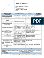 Sesion de Aprendizaje Dia de La Juventud