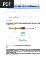 Control de Lazo Cerrado Con Función de Transferencia