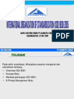 Materi ISO 9001 :2015